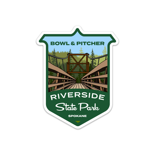 Swinging Bridge Sticker