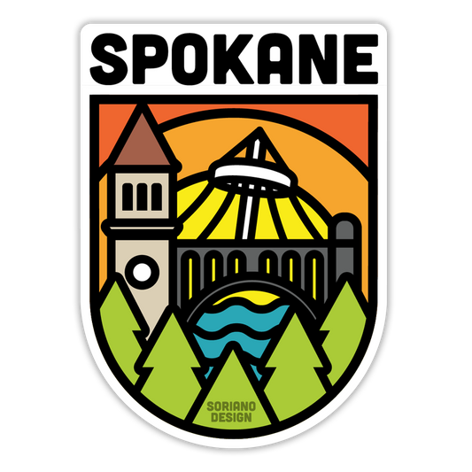Spokane Sunrise Magnet