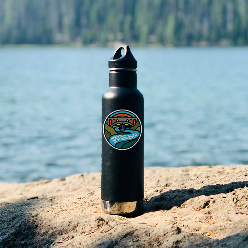 Spokane River Circle Decal