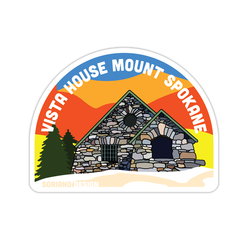 Vista House Decal