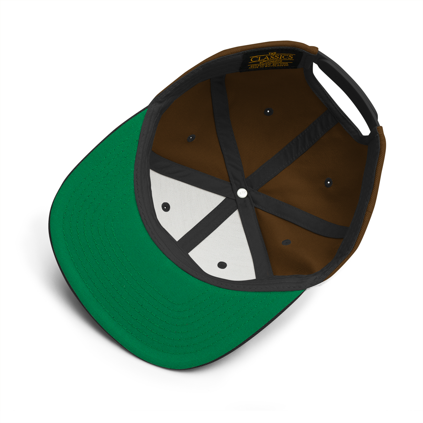 Spokane Embroidered Camo Snapback