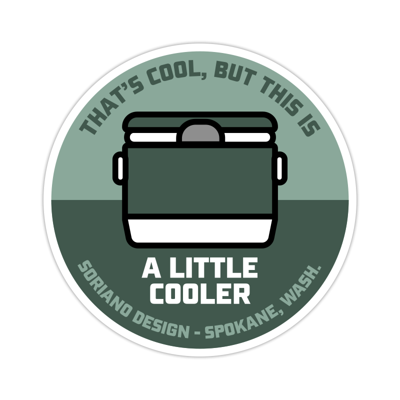 Little Cooler Decal
