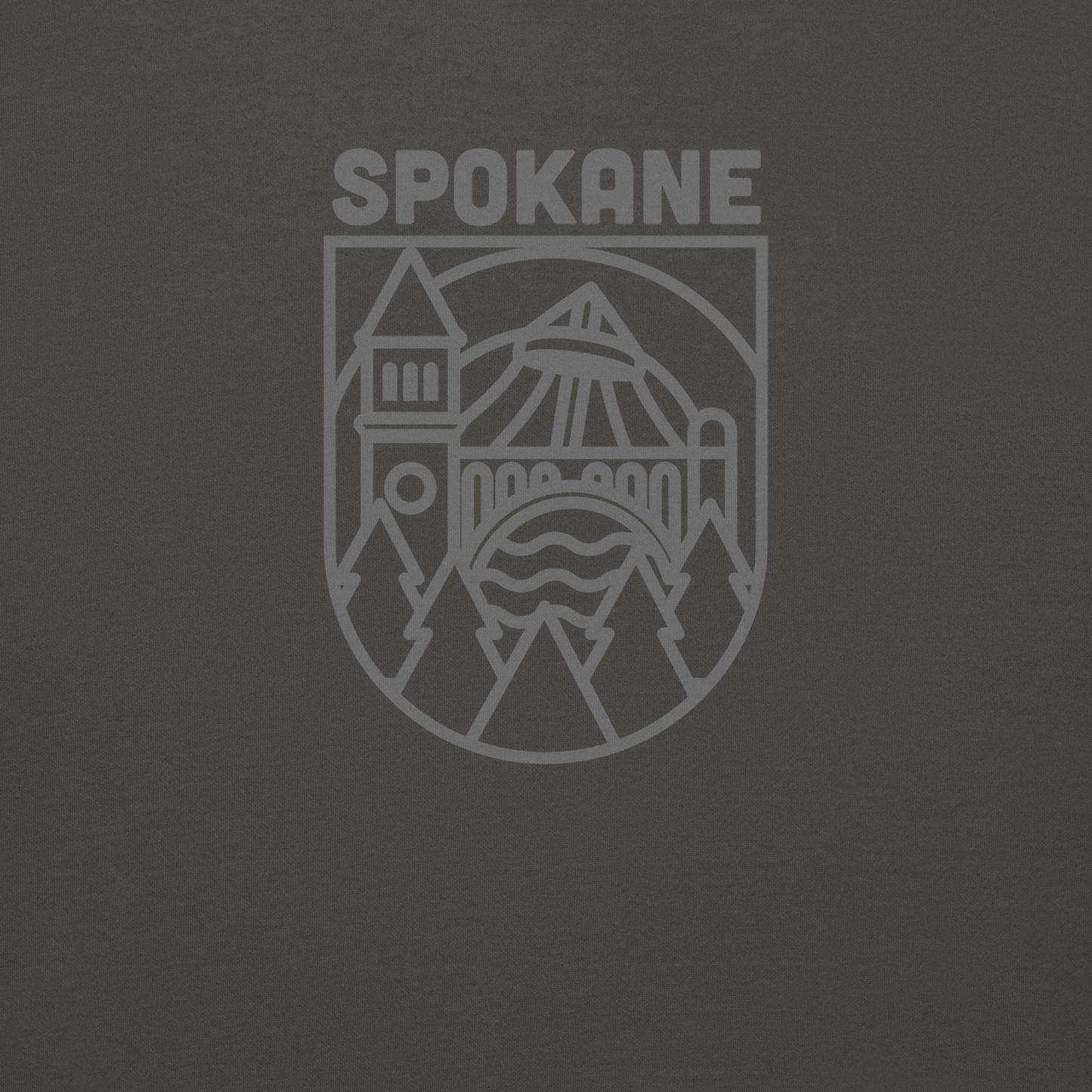 Spokane Premium Crewneck Sweatshirt - Vintage