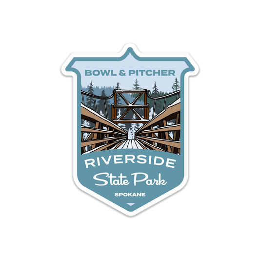 Swinging Bridge Sticker