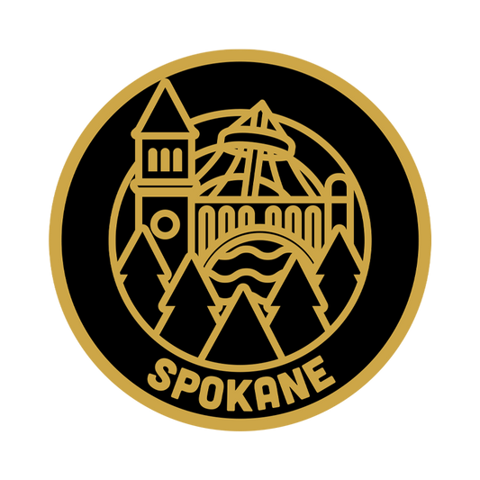 Spokane Outline Sticker