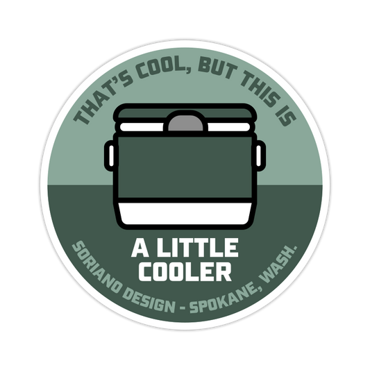Little Cooler Decal