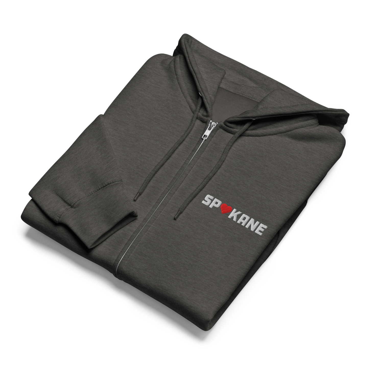 Spokane Cares Premium Full Zip Hoodie