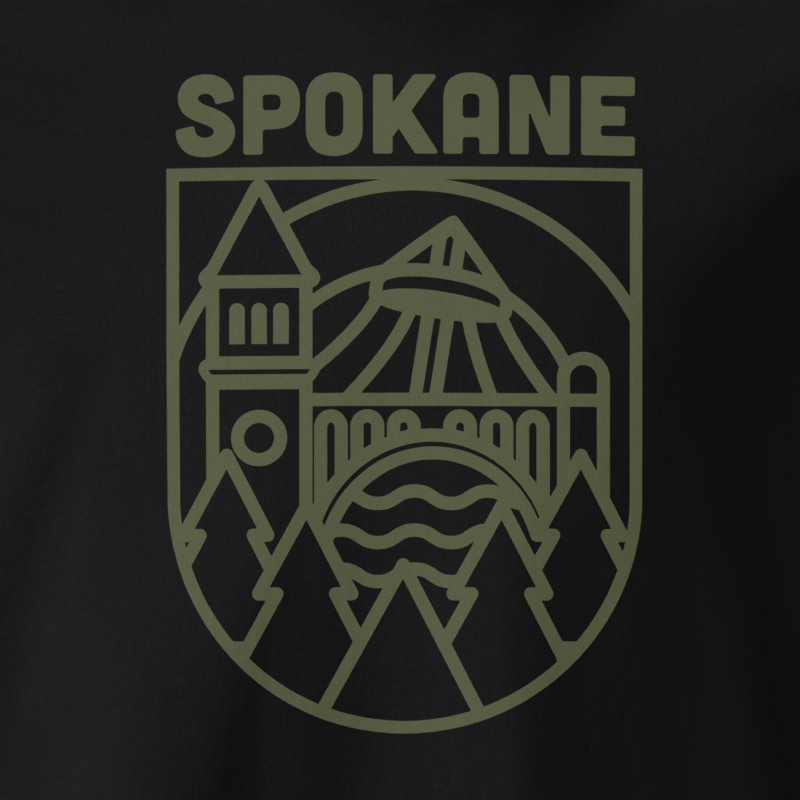 Spokane Outline Tee