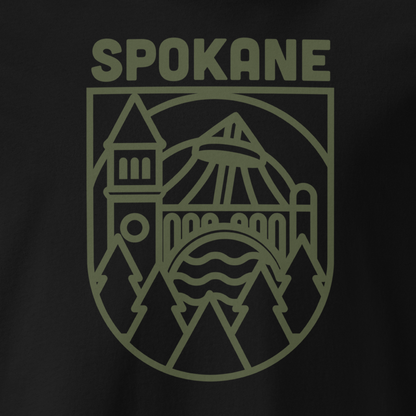 Spokane Outline Tee